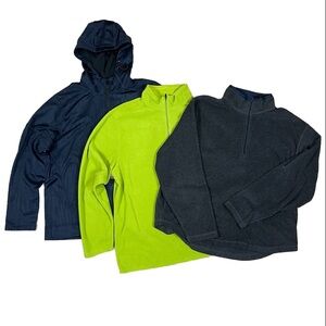 Champion Old Navy Nordic Track Large Fleeve Pullover Hiker Outdoor Bundle Winter